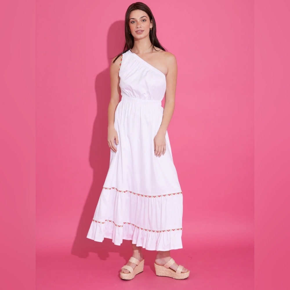 Alden Adair Addison One-Shoulder Dress- Sz Small- NWT